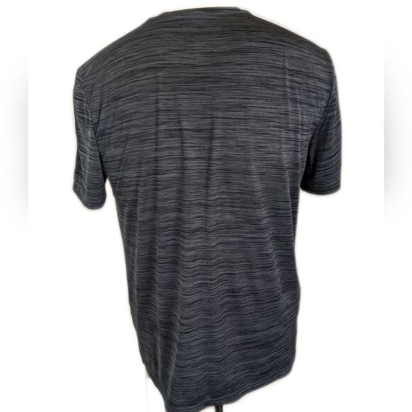 5/$55 Adidas Dri-Fit men's charcoal gray short sleeve tee t-shirt, no tags, M - Picture 3 of 4